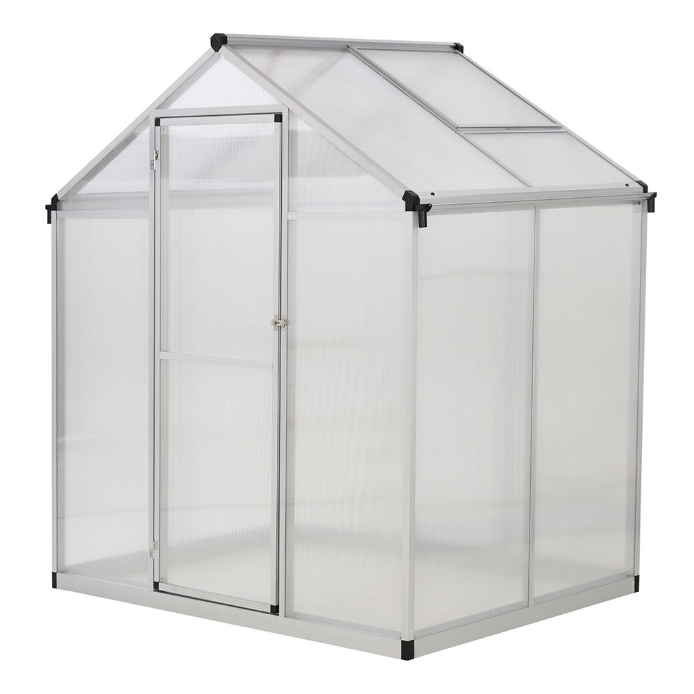 190-2 122x190x195cm Adjustable Vent Single Hinged Door Green House
