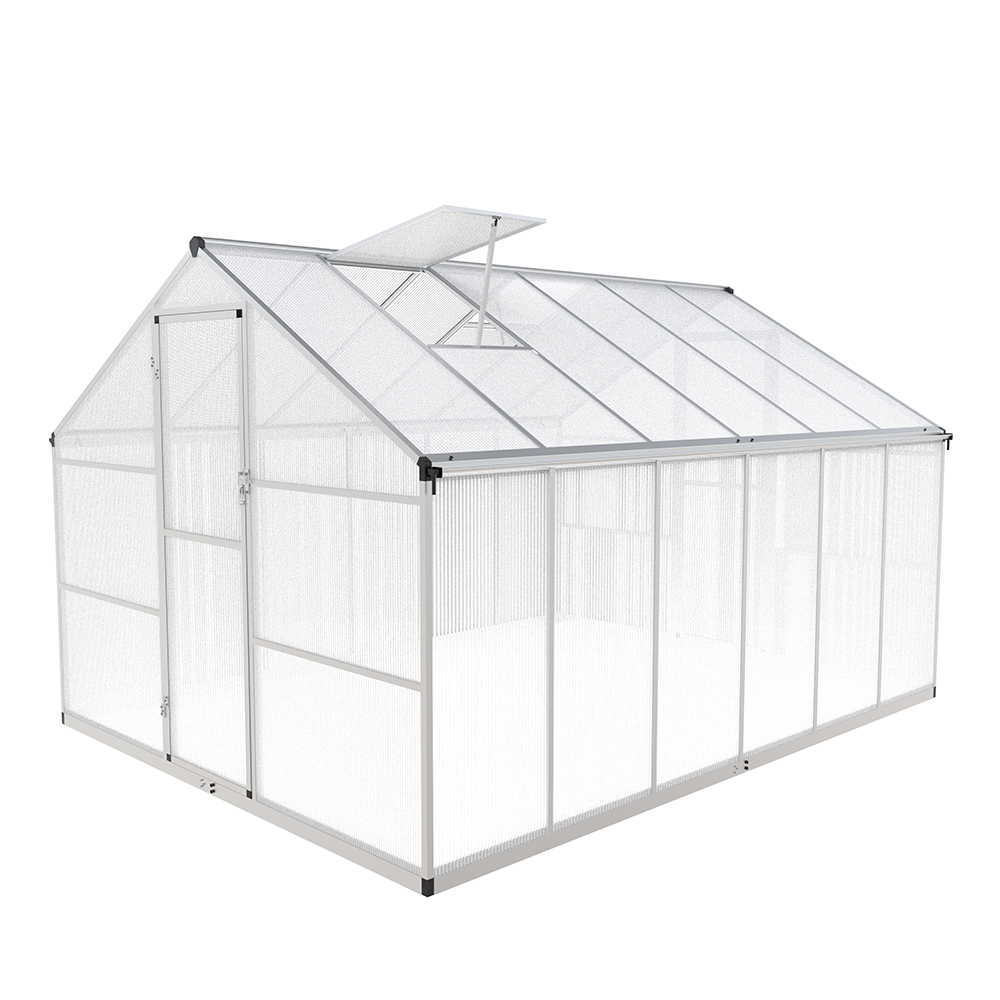 250-6 362x250x195cm Outdoor  Outdoor Single Hinged Door Green House