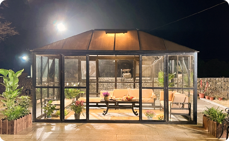 Glass Green House